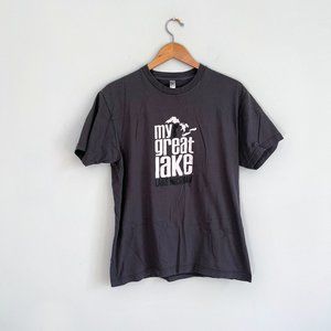 American Apparel My Great Lake T-Shirt Size Large
